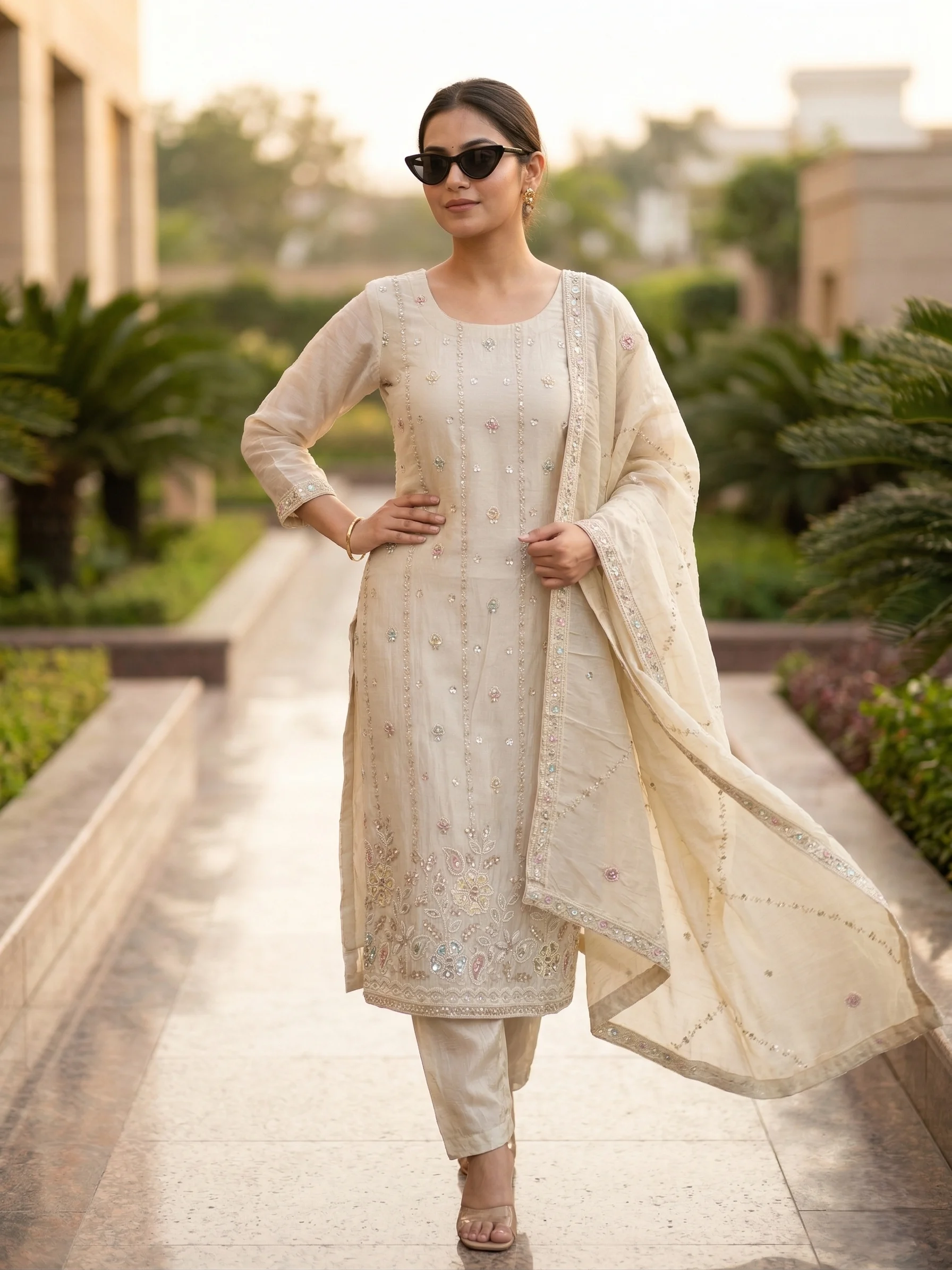 PREMIUM CRAPE SUIT - View 1